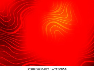 Light Red vector natural elegant texture. Shining colored illustration with doodles in Zen tangle style. A completely new design for your business.