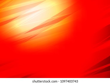 Light Red vector natural elegant template. Ethnic elegant natural pattern with gradient. Hand painted design for web, wrapping, wallpaper.