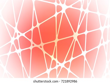 Light Red vector natural elegant background. Glitter abstract illustration with doodles and Zen tangles. The best blurred design for your business.