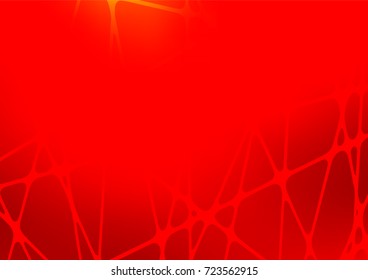 Light Red vector natural elegant texture. A vague abstract illustration with doodles in Indian style. A new texture for your design.