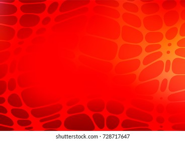 Light Red vector natural elegant pattern. Blurred decorative design in Indian style with Zen tangles. The pattern can be used for heads of websites and designs.