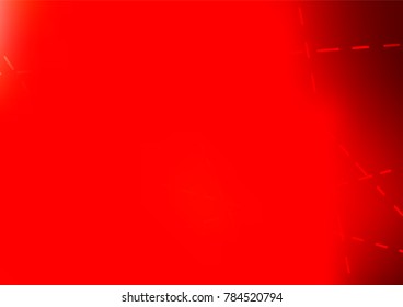 Light Red vector natural elegant template. Creative illustration in blurred style with doodles and Zen tangles. The pattern can be used for coloring books and pages for kids.