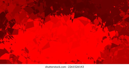 Light red vector pattern with abstract shapes. Colorful abstract forms with gradient in simple style. Elegant design for wallpaper set.