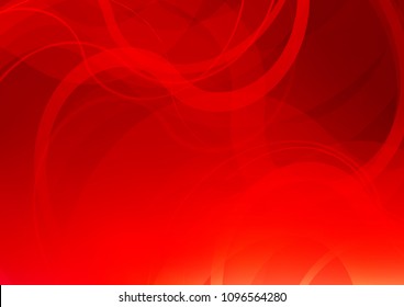 Light Red vector pattern with bent ribbons. Brand new colored illustration in marble style with gradient. A new texture for your  ad, booklets, leaflets.
