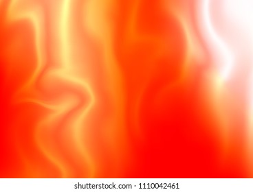 Light Red vector pattern with bent ribbons. An elegant bright illustration with gradient. A completely new marble design for your business.