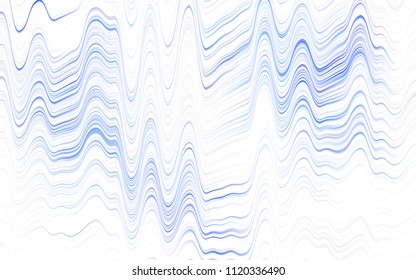 Light Red vector pattern with bent ribbons. An elegant bright illustration with gradient. Pattern for your business design.