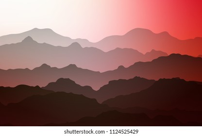 Light Red vector pattern with bent lines. Shining illustration, which consist of blurred lines, circles. Textured wave pattern for backgrounds.