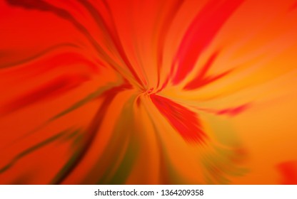 Light Red vector pattern with bent lines. A shining illustration, which consists of curved lines. A completely new template for your design.