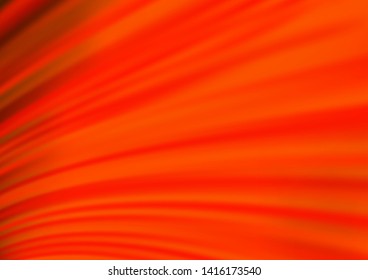 Light Red vector pattern with bent ribbons. Geometric illustration in marble style with gradient.  Textured wave pattern for backgrounds.