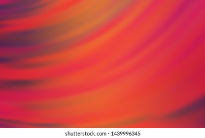 Light Red vector pattern with bent lines. Geometric illustration in abstract style with gradient.  Abstract design for your web site.