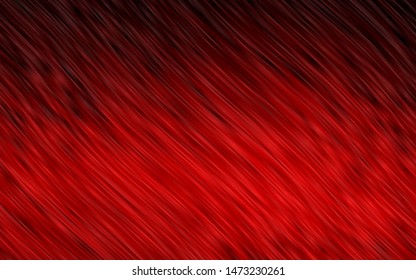 Light Red vector pattern with bent ribbons. Creative geometric illustration in marble style with gradient. The elegant pattern for brand book.
