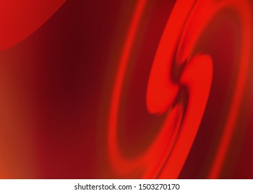 Light Red vector pattern with bent ribbons. Geometric illustration in marble style with gradient.  A completely new marble design for your business.