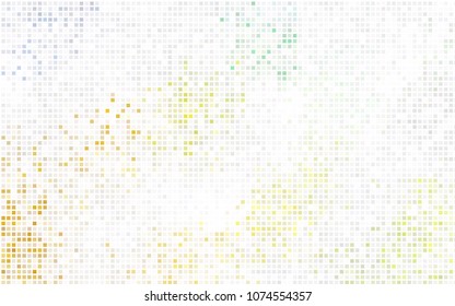 Light Red vector pattern. Brand-new rectangular template. Shining geometric sample. Repeating theme with rectangular shapes. Texture for your design.