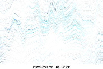 Light Red vector pattern with bubble shapes. Glitter abstract illustration with wry lines. A completely new memphis design for your business.