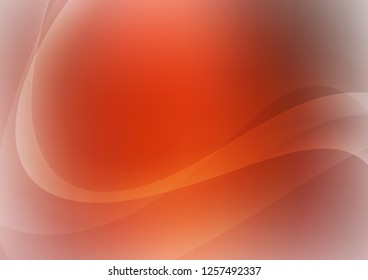 Light Red vector pattern with bubble shapes. Brand new colored illustration in marble style with gradient. New composition for your brand book.