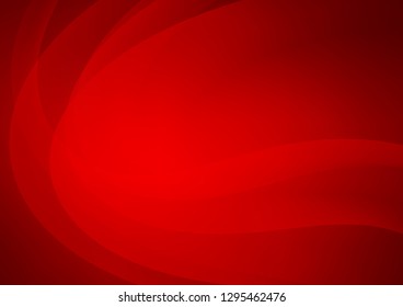 Light Red vector pattern with bubble shapes. A completely new color illustration in marble style. The best blurred design for your business.