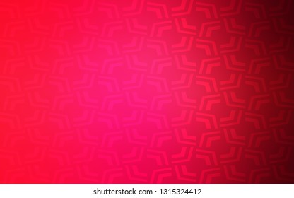 Light Red vector pattern with bubble shapes. Shining crooked illustration in marble style. A completely new template for your business design.