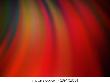 Light Red vector pattern with bubble shapes. A completely new color illustration in marble style. The template for cell phone backgrounds.