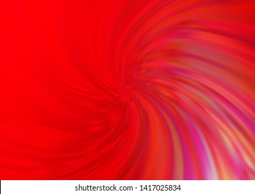 Light Red vector pattern with bubble shapes. Creative illustration in halftone marble style with gradient. Brand new design for your ads, poster, banner.