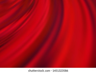 Light Red vector pattern with bubble shapes. Modern gradient abstract illustration with bandy lines. A completely new template for your business design.