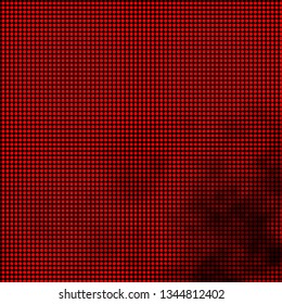 Light Red vector pattern with circles. Colorful illustration with gradient dots in nature style. Design for your commercials.