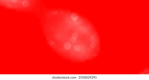 Light Red vector pattern with circles. Abstract illustration with colorful spots in nature style. Pattern for booklets, leaflets.