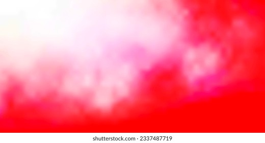 Light Red vector pattern with clouds. Gradient illustration with colorful sky, clouds. Template for landing pages.