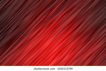 Light Red vector pattern with curved circles. An elegant bright illustration with gradient. A new texture for your  ad, booklets, leaflets.