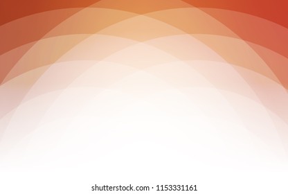 Light Red vector pattern with curved circles. Modern gradient abstract illustration with bandy lines. Pattern for your business design.