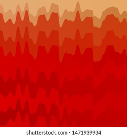 Light Red vector pattern with curved lines. Gradient illustration in simple style with bows. Smart design for your promotions.