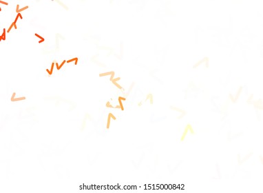 Light Red vector pattern with curved lines. A shining illustration, which consists of curved lines. Brand new design for your ads, poster, banner.