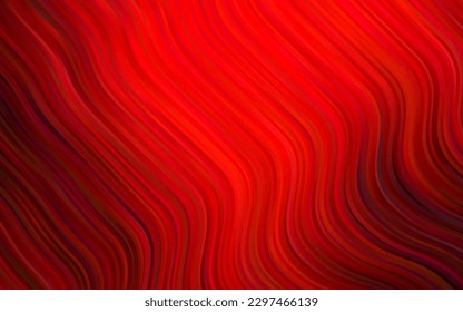 Light Red vector pattern with curved circles. Geometric illustration in marble style with gradient.  Marble design for your web site.