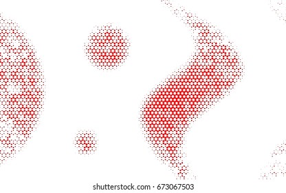 Light Red vector pattern. Hexagonal template. Geometric sample. Repeating hexagon shapes. Brand-New texture for your design. Pattern can be used for background