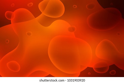 Light Red vector pattern with lamp shapes. An elegant bright illustration with gradient. Brand-new design for your ads, poster, banner.