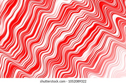 Light Red vector pattern with lamp shapes. An elegant bright illustration with gradient. A completely new template for your business design.