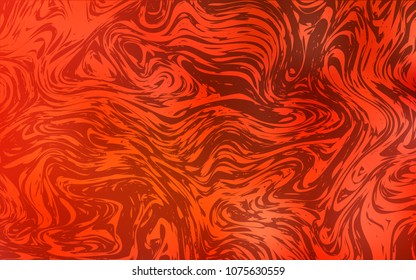 Light Red vector pattern with lamp shapes. A completely new color illustration in marble style. Marble design for your web site.