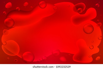 Light Red vector pattern with lamp shapes. An elegant bright illustration with gradient. Pattern for your business design.