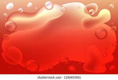Light Red vector pattern with lamp shapes. A completely new color illustration in memphis style. The best blurred design for your business.
