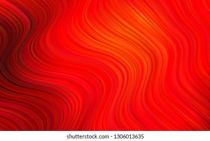 Light Red vector pattern with lamp shapes. An elegant bright illustration with gradient. The best blurred design for your business.