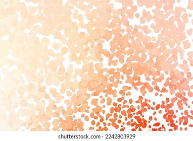 Light Red vector pattern with lamp shapes. Creative illustration in halftone marble style with gradient. New composition for your brand book.