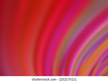 Light Red vector pattern with lamp shapes. Shining crooked illustration in marble style. A new texture for your  ad, booklets, leaflets.