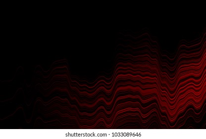 Light Red vector pattern with lava shapes. Creative geometric illustration in marble style with gradient. New composition for your brand book.