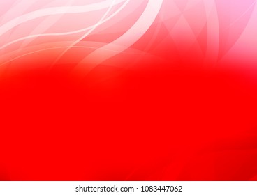 Light Red vector pattern with lava shapes. Creative geometric illustration in marble style with gradient. A completely new template for your business design.