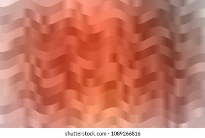 Light Red vector pattern with lava shapes. Creative geometric illustration in marble style with gradient. New composition for your brand book.
