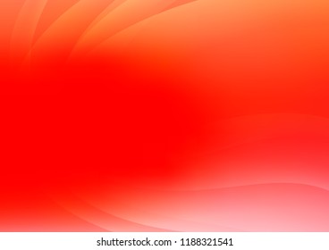Light Red vector pattern with lava shapes. Colorful illustration in abstract marble style with gradient. Brand new design for your ads, poster, banner.