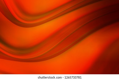 Light Red vector pattern with lava shapes. A vague circumflex abstract illustration with gradient. Marble design for your web site.