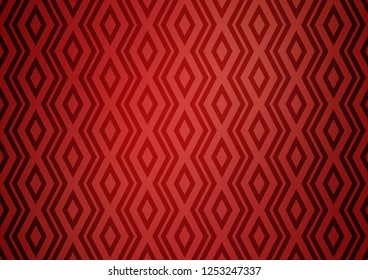 Light Red vector pattern with lines, rectangles. Colorful illustration with lines, cubes on abstract template. Backdrop for TV commercials.