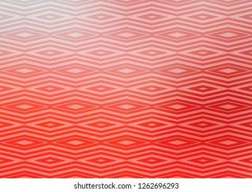 Light Red vector pattern with lines, rectangles. Shining colorful illustration with lines, rectangles. Pattern for websites, landing pages.