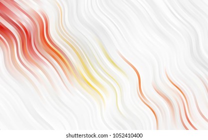 Light Red vector pattern with liquid shapes. Shining crooked illustration in marble style. Brand-new design for your ads, poster, banner.