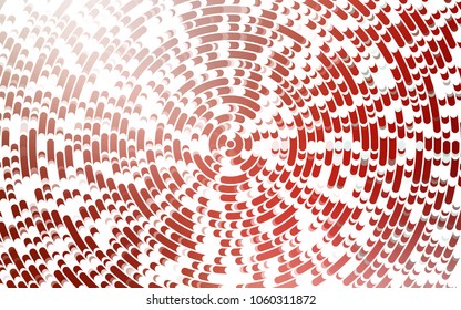 Light Red vector pattern with liquid shapes. Colorful abstract illustration with gradient lines. The best blurred design for your business.